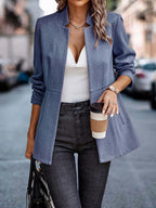 Damen modische Blazerjacke R&B