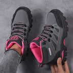 Damen Hochleistungs-Wanderschuhe mit rutschfester Profilsohle und atmungsaktivem Obermaterial