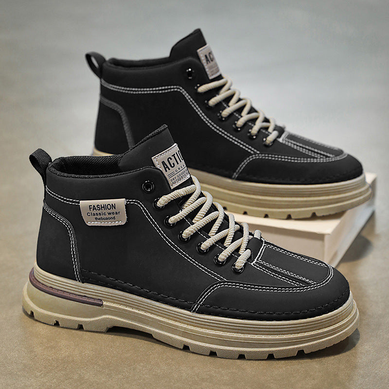 Damen Modische Winter-Stiefel mit robustem Sohlenprofil und bequemer Passform