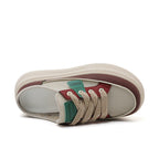 Damen modische Slip-ons mit atmungsaktiver Mesh-Oberfläche und dämpfendem Fußbett R&B