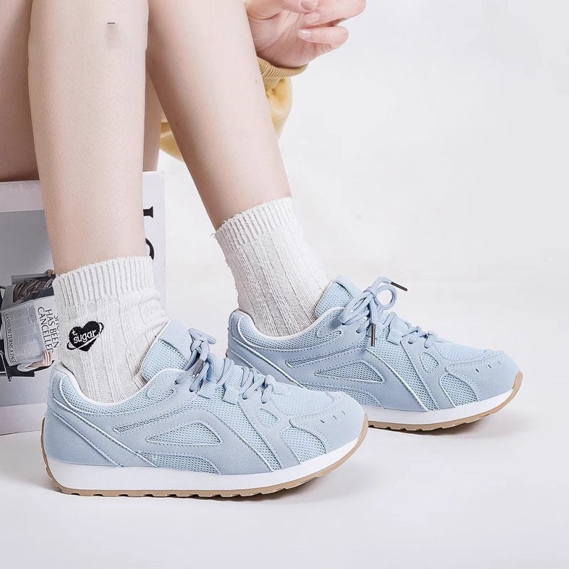 Damen Leichte Laufschuhe mit atmungsaktivem Mesh-Obermaterial und dämpfender Sohle R&B