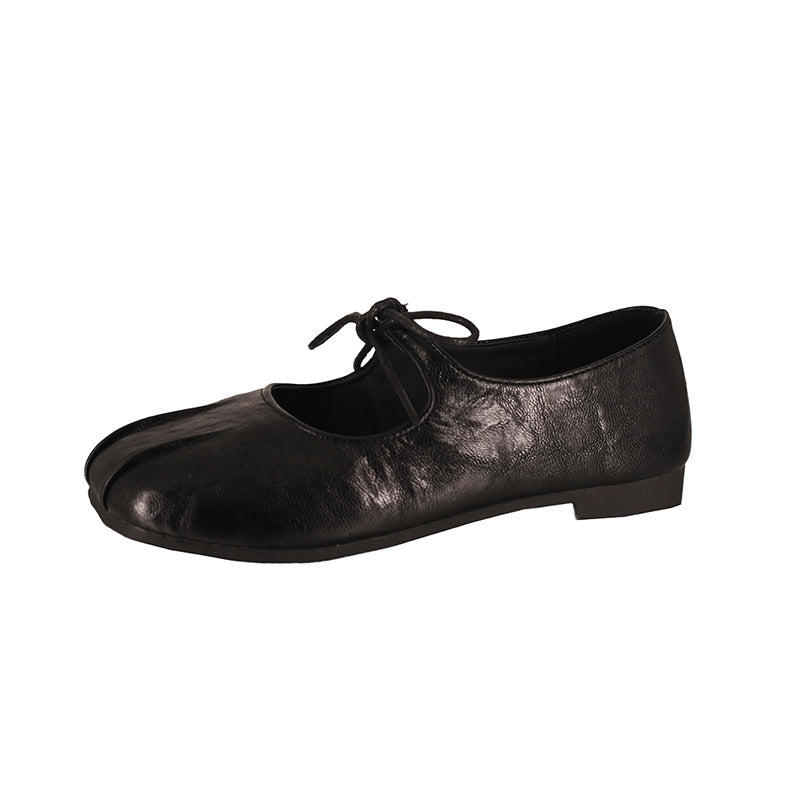 Damen elegante Ballerinas mit praktischer Schleifenverzierung und hochwertigem Wildlederoberteil R&B