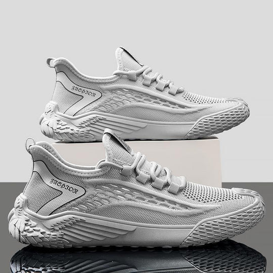 Damen atmungsaktive Fitness-Sneaker mit rutschfester Sohle R&B