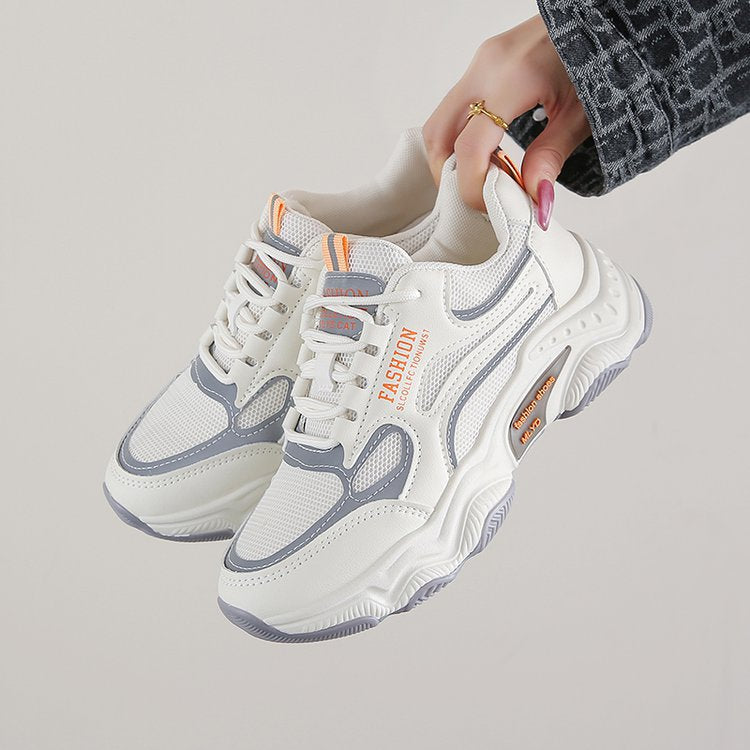 Damen Modische Sneakers mit komfortabler Dämpfung und atmungsaktivem Mesh-Obermaterial R&B