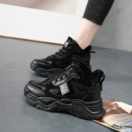 Damen Winter Sneakers mit isolierendem Futter und rutschfester Sohle R&B
