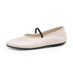 Damen feine Ballerinas mit elastischem Fesselband R&B