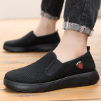 Damen Atmungsaktive Slip-On Freizeitschuhe mit flexiblem Komfort