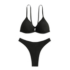 Damen Triangel-Bikinioberteil mit verstellbaren Riemen