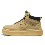 Damen High-Top Sneakers mit modischem Design und gepolsterter Knöchelstütze R&B