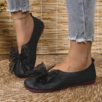 Damen Ballerinas mit dekorativem Schleifen-Detail R&B