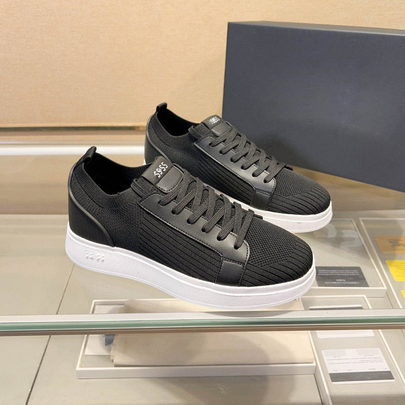 Damen Sportliche Sneakers mit atmungsaktiver Strickoberfläche und flexiblem Sohlenprofil R&B