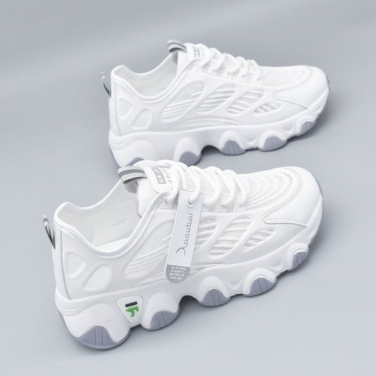 Damen Sportliche Multifunktions-Sneaker mit atmungsaktiven Netzeinsätzen und rutschfester Sohle R&B