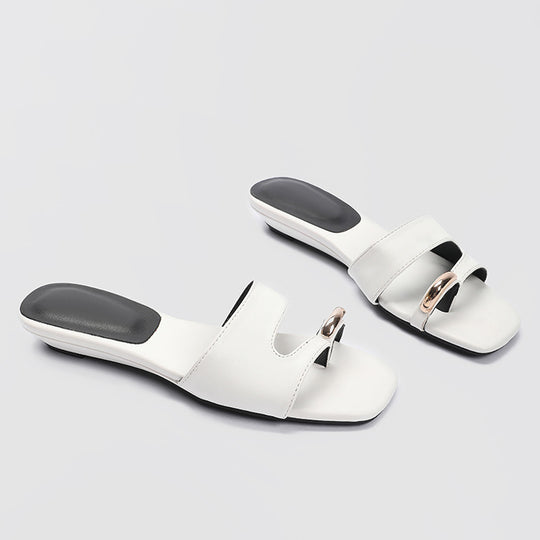 Damen Elegante und komfortable Slides mit modischen Akzenten R&B
