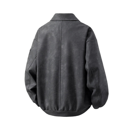 Herren Übergangsjacke mit innovativem Design und multifunktionalen Reißverschlusstaschen R&B