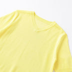 Damen Kurzarm-V-Ausschnitt Pullover R&B