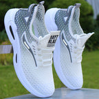 Damen Atmungsaktive Laufschuhe mit elastischem Obermaterial und rutschfester Sohle