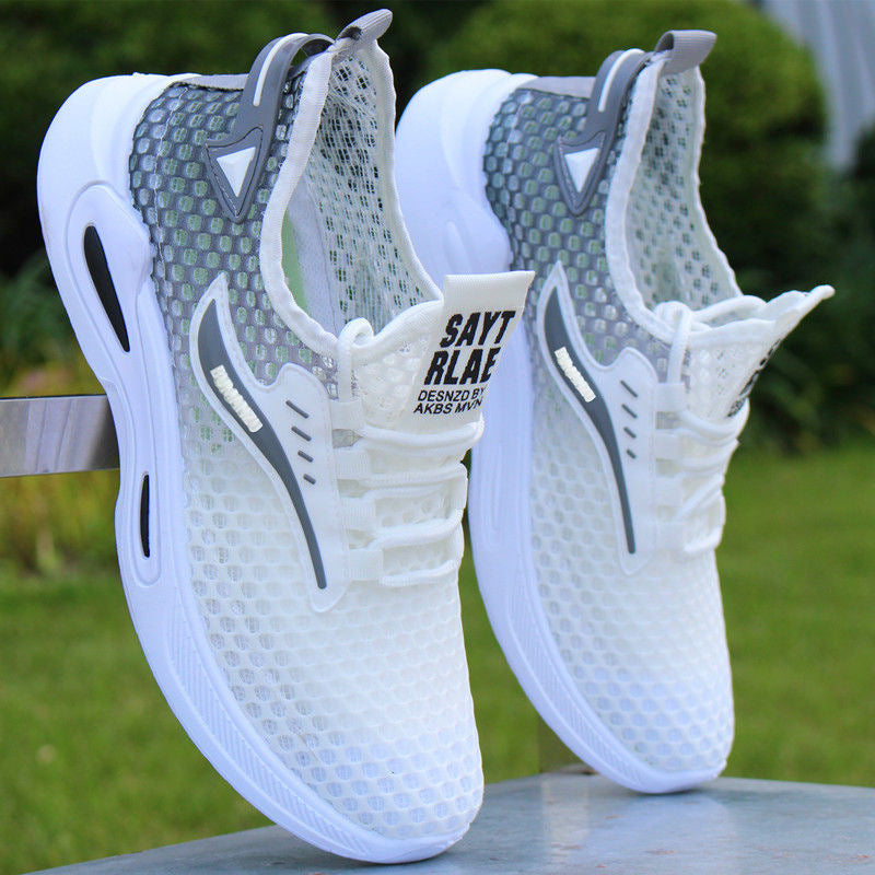 Damen Atmungsaktive Laufschuhe mit elastischem Obermaterial und rutschfester Sohle