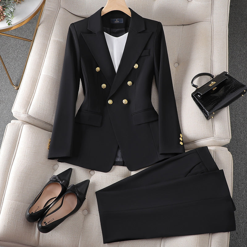 R&B | Overall Maßgeschneiderter Schnitt Zweireiher Blazer Individuelle Passform