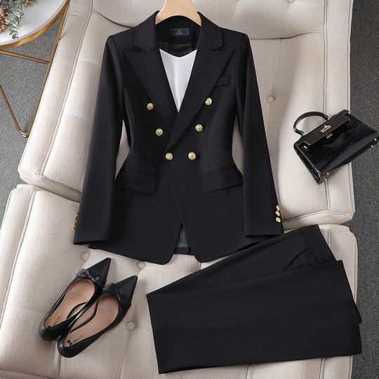 R&B | Overall Maßgeschneiderter Schnitt Zweireiher Blazer Individuelle Passform