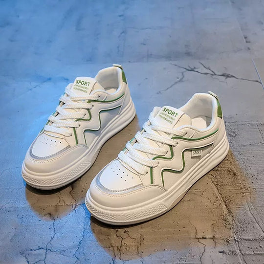 Damen Sportliche Sneaker mit dämpfendem Fußbett und atmungsaktiver Oberfläche R&B