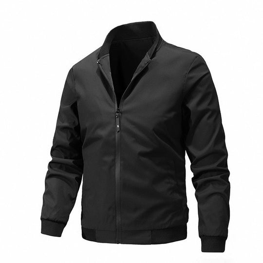 Herren stylische Übergangsjacke mit elastischen Ärmelbündchen und atmungsaktiven Materialien R&B