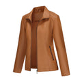 Damen Kunstlederjacke