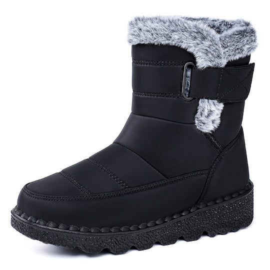 Damen Isolierte Winterstiefel mit weichem Innenfutter und praktischen Schnallen R&B