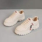 Damen Chunky Sneaker mit modischem Reißverschluss und rutschfester Sohle R&B