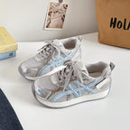 Damen Sportliche Sneakers mit atmungsaktiver Mesh-Oberfläche