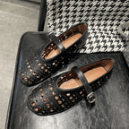 Damen Elegante und modische Clogs mit atmungsaktiver Lochmusterung R&B