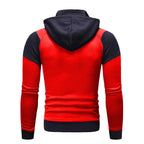 Damen Sportliche Kapuzenjacke mit hohem Kragen und praktischen Reißverschlusstaschen