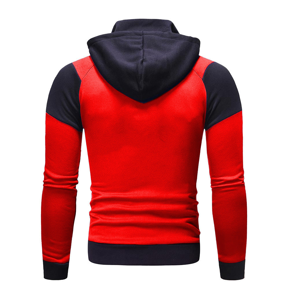 Damen Sportliche Kapuzenjacke mit hohem Kragen und praktischen Reißverschlusstaschen