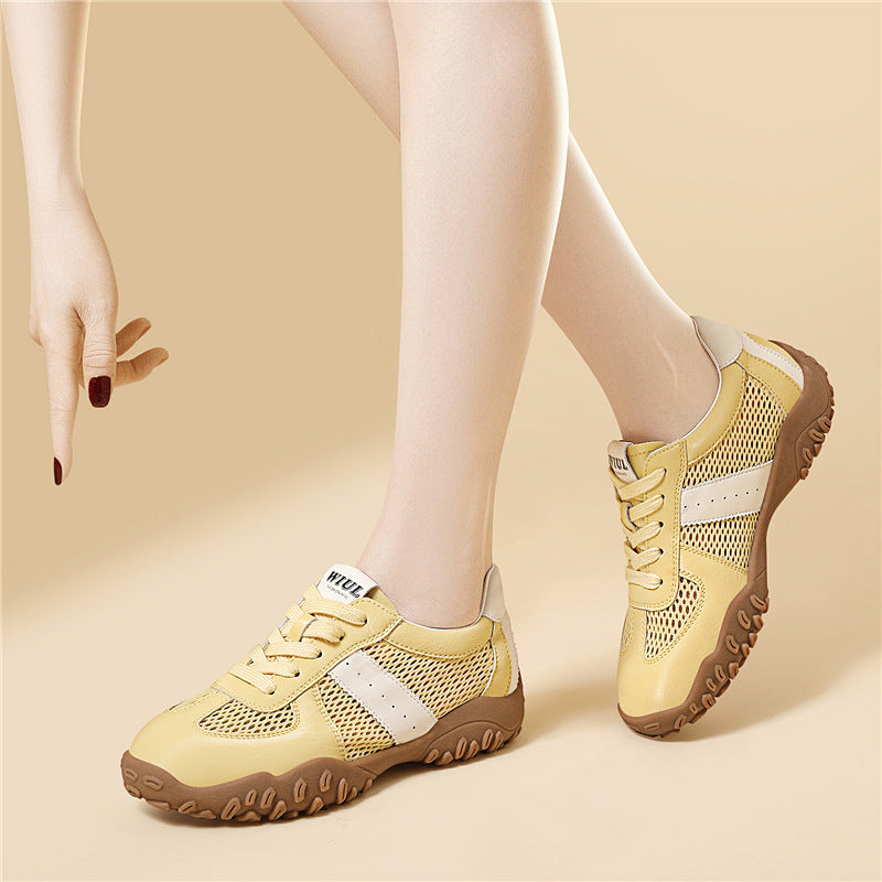 Damen Komfortable und atmungsaktive Freizeitsneaker mit rutschfester Sohle R&B