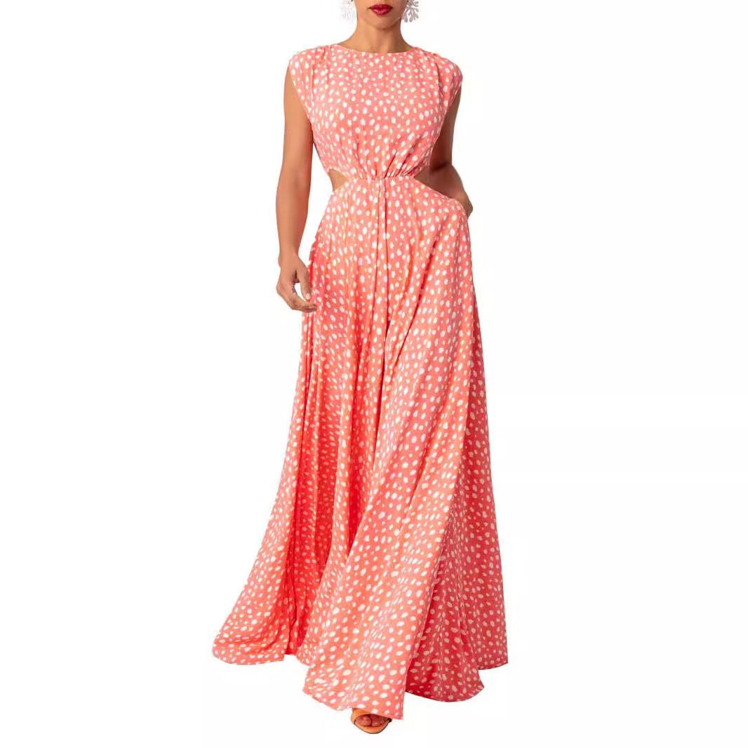 Damen Maxikleid mit unverwechselbarem Schnitt und elegantem Design R&B