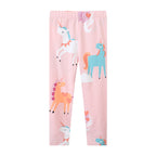 Mädchen Leggings mit bunten Einhorn-Designs R&B