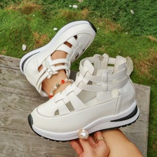 Damen Sportliche High-Top Sneakers mit atmungsaktivem Obermaterial R&B