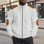 Herren Sportliche Jacke mit Reißverschluss und modischen Akzenten R&B