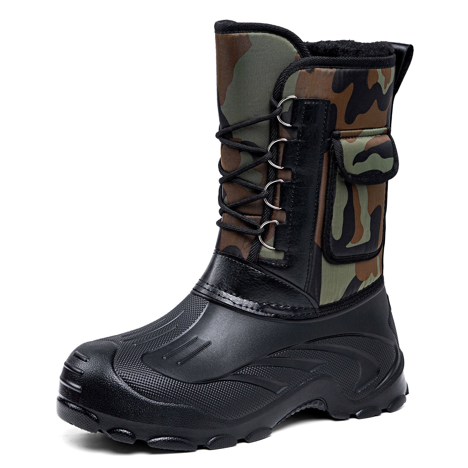 Damen Winterstiefel mit isolierendem Innenfutter und rutschfester Sohle R&B