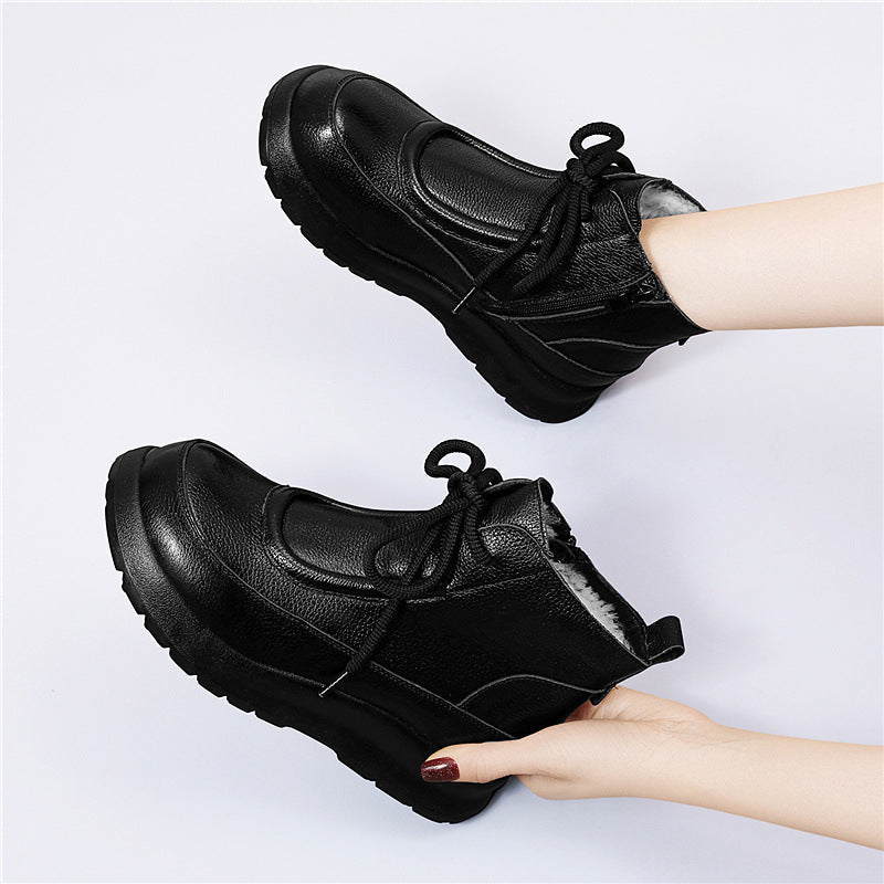 Damen Winterstiefel mit wärmendem Innenfutter und rutschfester Sohle R&B