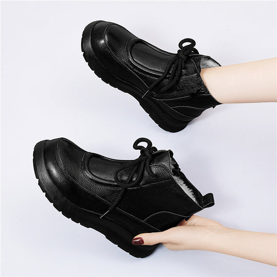 Damen Winterstiefel mit wärmendem Innenfutter und rutschfester Sohle R&B