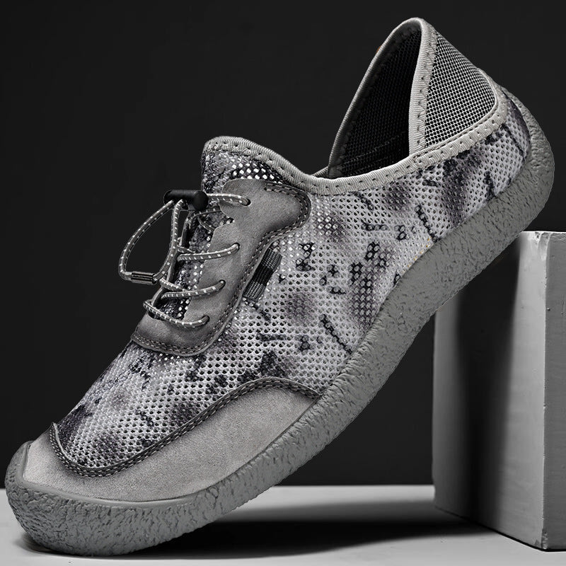 Damen Sportliche und leichtere Freizeitschuhe mit atmungsaktiver Netzstruktur R&B