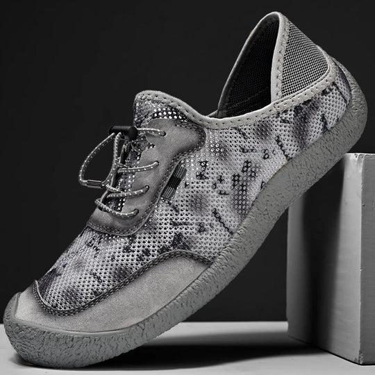 Damen Sportliche und leichtere Freizeitschuhe mit atmungsaktiver Netzstruktur R&B