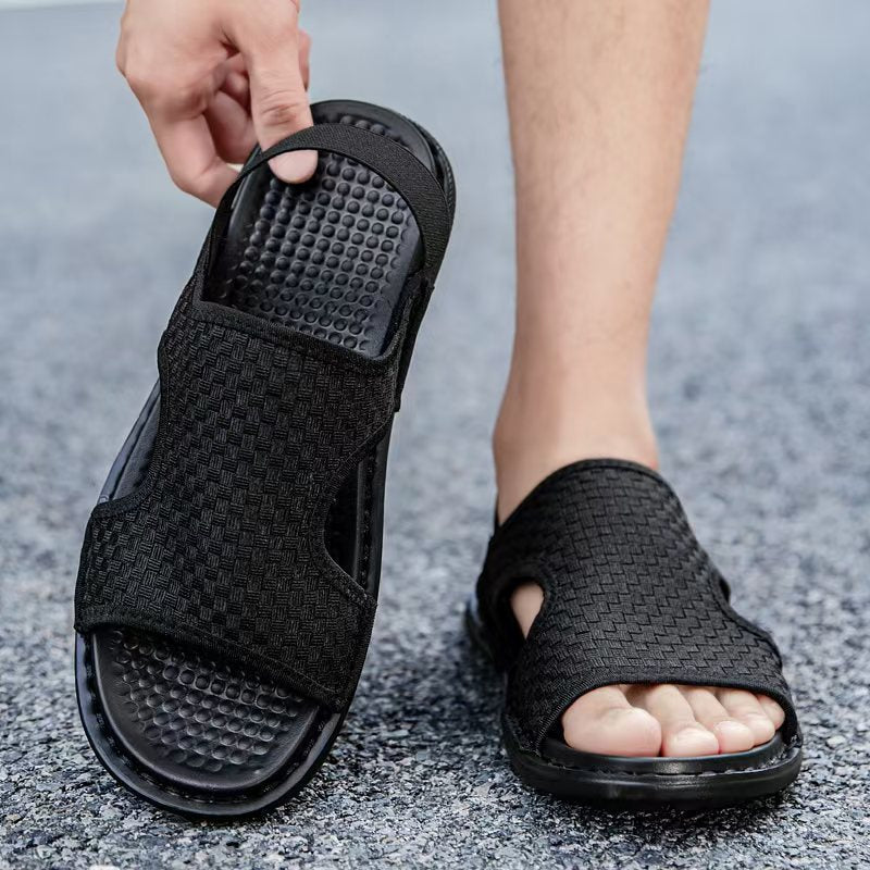 Herren Komfortable Freizeit Sandalen mit atmungsaktivem Obermaterial R&B