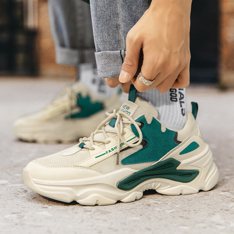 Damen Freizeit Sneakers mit atmungsaktivem Mesh-Obermaterial und stoßdämpfender Sohle R&B