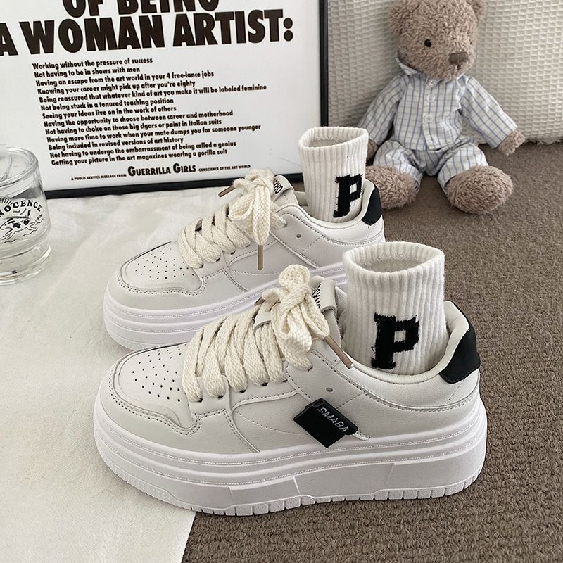 Damen Plattform-Sneaker mit modischem Design und bequemer Dämpfung R&B