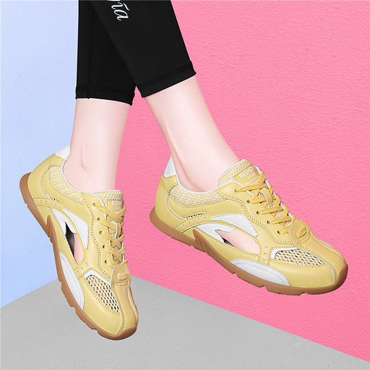 Damen Sportliche Mesh-Laufschuhe mit atmungsaktiven Einsätzen R&B
