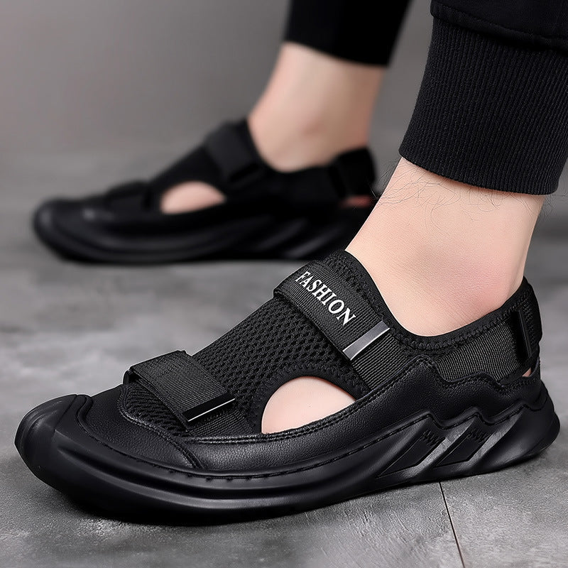 Damen Mesh-Sandalen mit verstellbaren Riemen R&B