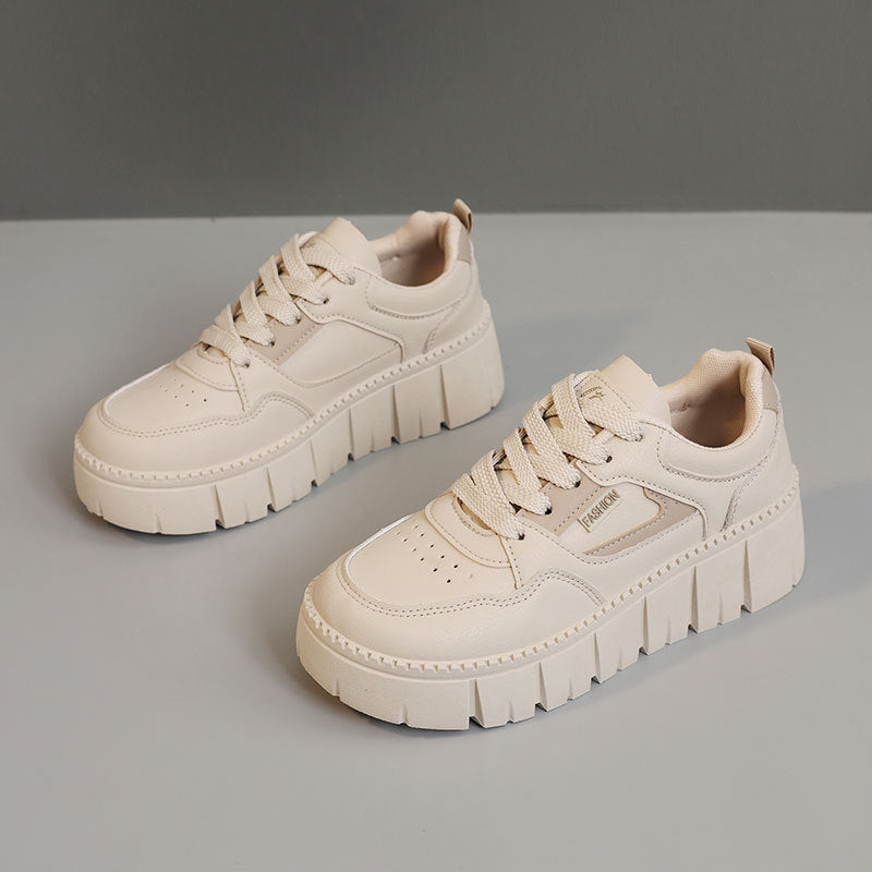 Damen Chunky Sneakers mit futuristischem Design und hohem Plateau R&B
