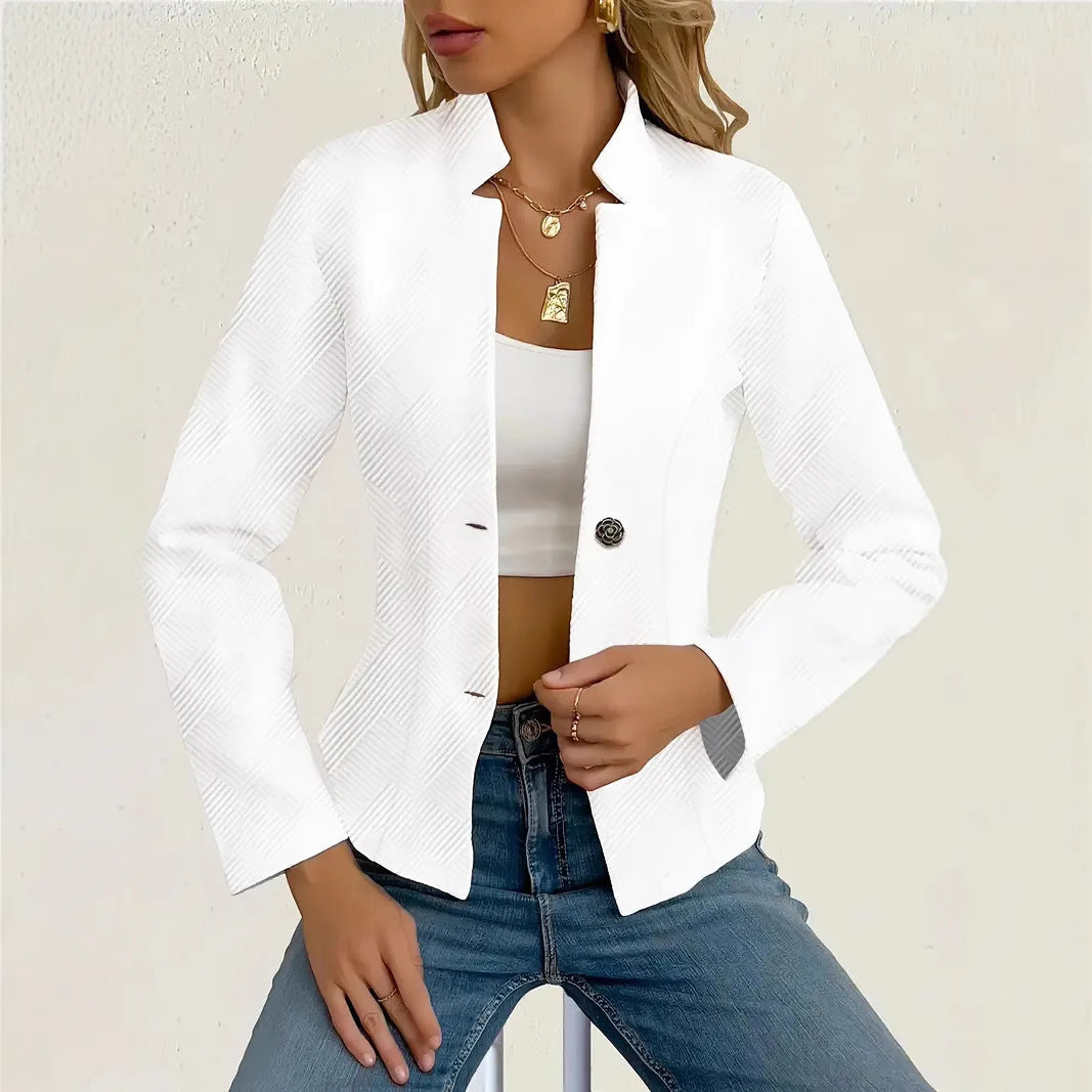 Damen Taillierte Blazerjacke mit elegantem Schnitt und Knopfdetails R&B