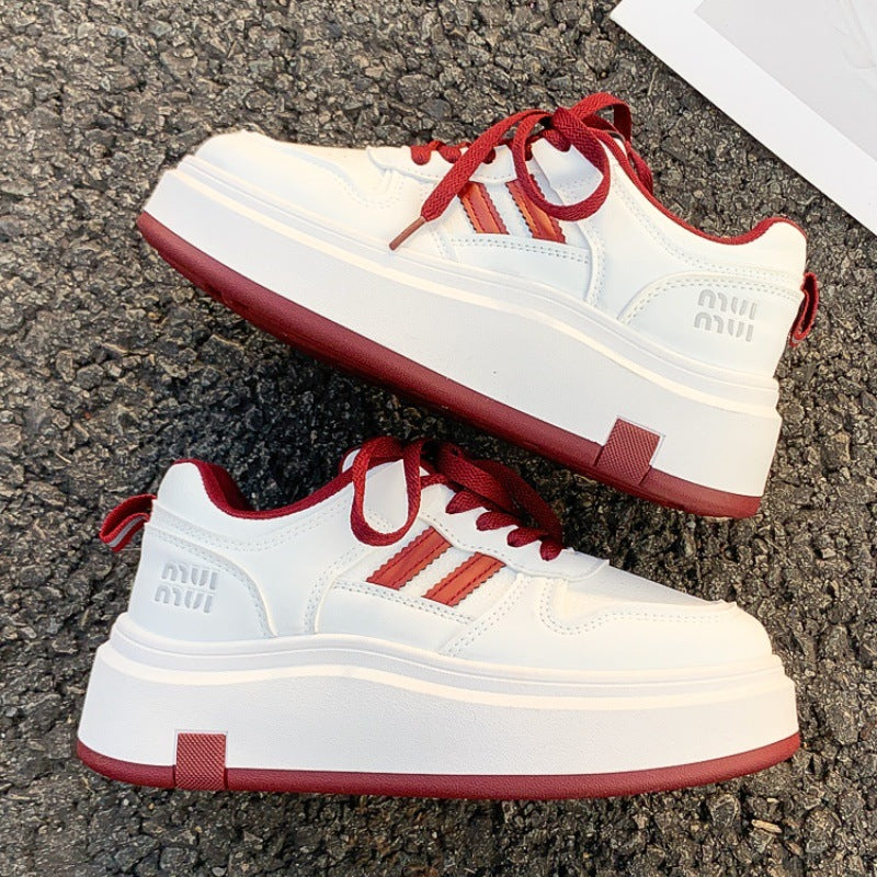 Damen Chunky Sneaker mit hochgradiger Dämpfung und atmungsaktiver Oberflächenstruktur R&B